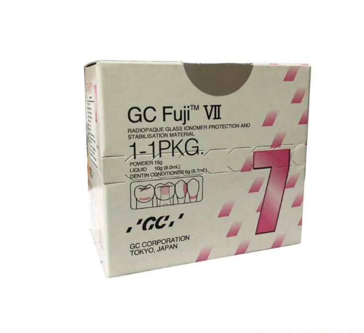 GC Fuji 7 Glass Ionomer - Chống Sâu Răng, Phóng Thích Fluoride - Hộp